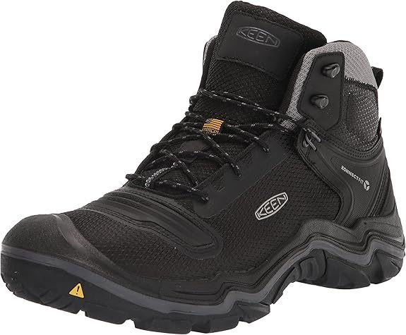 キーン（KEEN）の防水トレッキングシューズ：「メンズ デュランド エヴォ ミッド ウォータープルーフ 防水ハイキングシューズ」