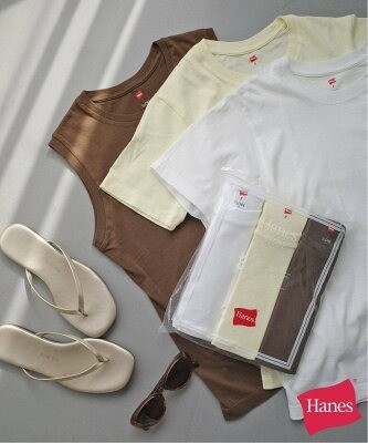 Hanes SLOBE別注 3PACK TEE
