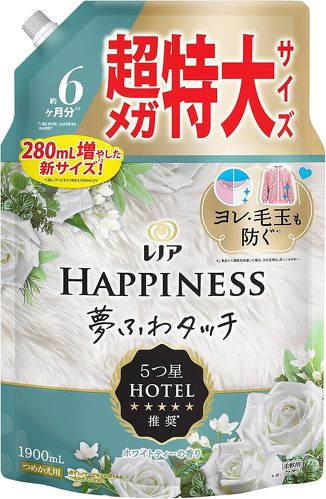 レノア ハピネス 夢ふわタッチ ホワイトティーの香り 超特大