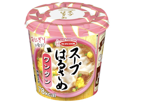 エースコック「スープはるさめ ワンタン 22g」