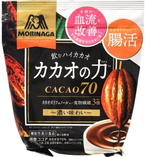 森永製菓「カカオの力 CACAO70 200g」