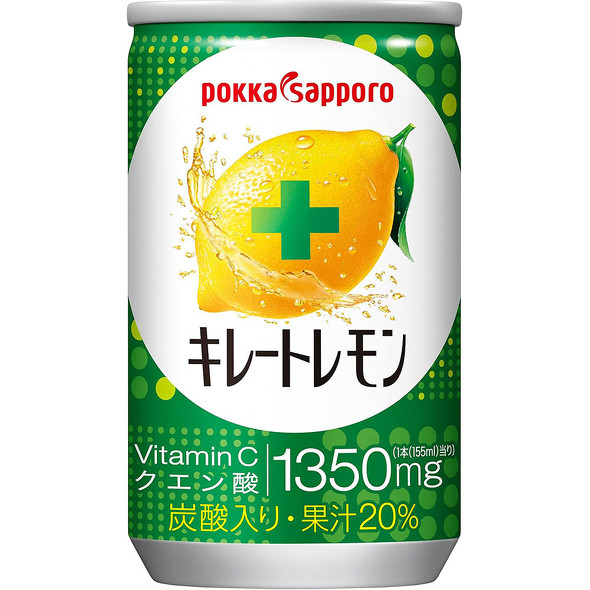ポッカサッポロフード＆ビバレッジ「キレートレモン 155ml×30缶」
