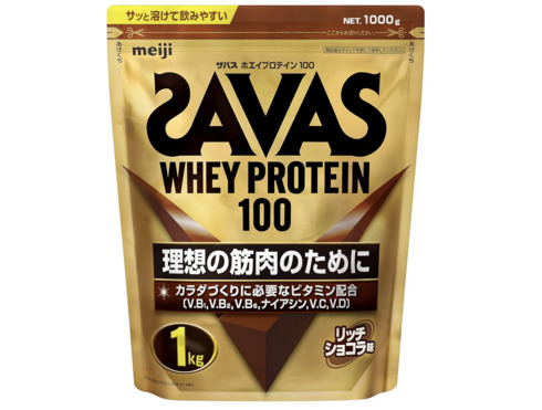 明治「ザバス ホエイプロテイン100 リッチショコラ味 1kg」