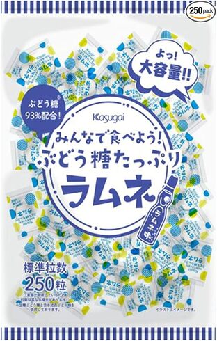 春日井製菓「みんなで食べよう!ぶどう糖たっぷりラムネ」