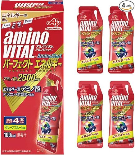 味の素「アミノバイタル アミノショット パーフェクトエネルギー 4本入り」