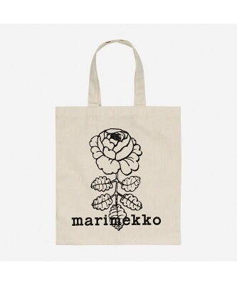 マリメッコ Vankka Vihkiruusu Placement トートバッグ