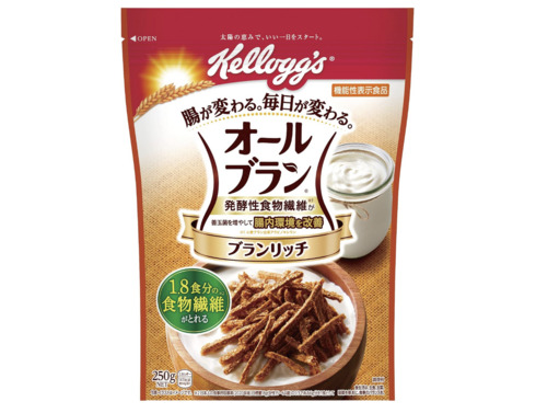 日本ケロッグ「オールブラン ブランリッチ 250g ×6袋」
