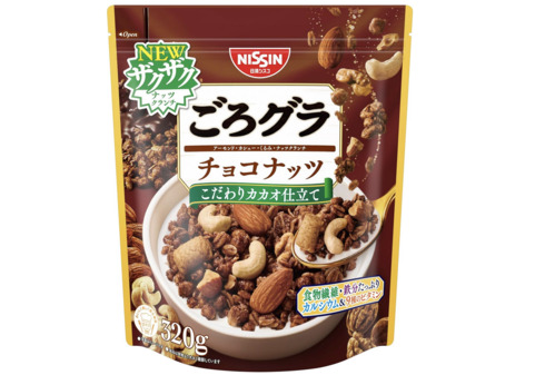 日清シスコ「ごろグラ チョコナッツ 320g」