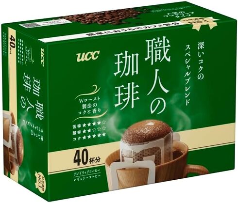 UCC「職人の珈琲 深いコクのスペシャルブレンド 40杯分」