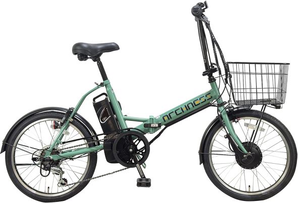 電動自転車：ARCHNESS「折りたたみ電動アシスト 自転車 AIT206-EA」
