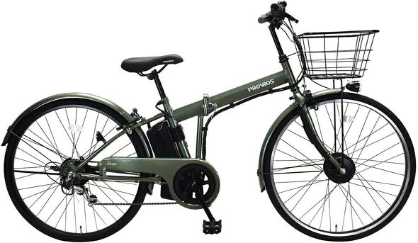 電動自転車：PROVROS「Evan 折りたたみ 電動アシスト自転車 P-C266Epro」