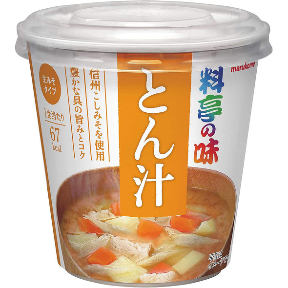 マルコメ「料亭の味 とん汁 即席味噌汁」