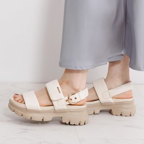 卑弥呼 厚底パデットサンダル