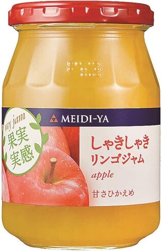 明治屋「果実実感ジャムしゃきしゃきリンゴジャム 340g」