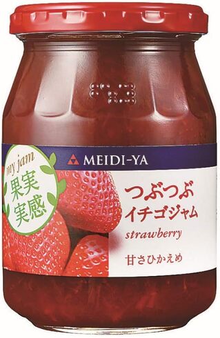 明治屋「果実実感ジャムつぶつぶイチゴジャム 340g」