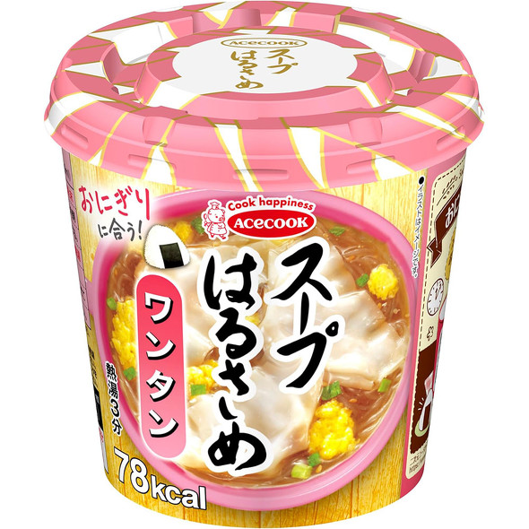 エースコック「スープはるさめ ワンタン 22g」