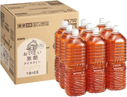 キリン「午後の紅茶 おいしい無糖 2リットル 9本」