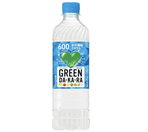 サントリー「グリーンダカラ 600ml」