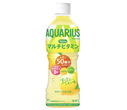 コカ・コーラ「アクエリアス 1日分のマルチビタミン 500ml」