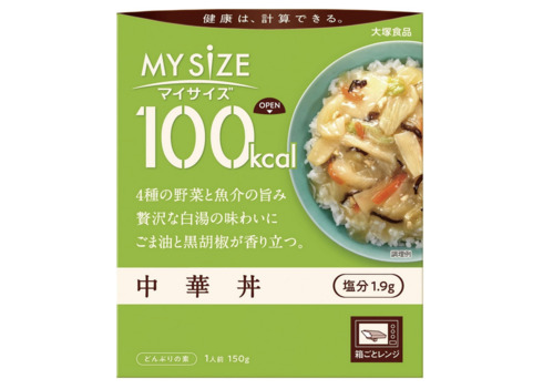 大塚食品「100kcalマイサイズ 中華丼 150g」