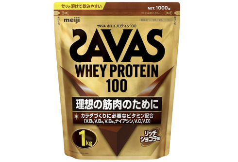 明治「ザバス ホエイプロテイン100 リッチショコラ味 1kg」