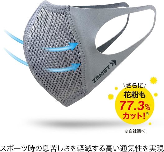 スポーツマスク:ザムスト「マウスカバー」