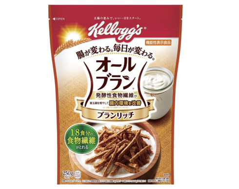 日本ケロッグ「オールブラン ブランリッチ 250g」