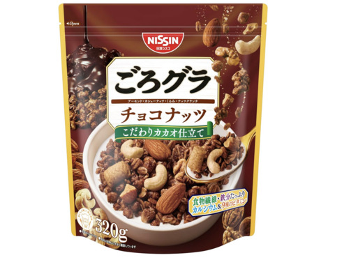 日清シスコ「ごろグラ チョコナッツ 320g×6袋」