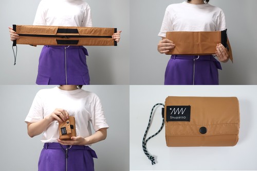 エコバッグをたたむストレスを解消