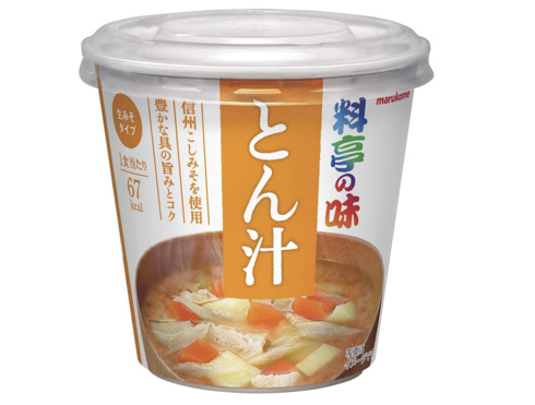 マルコメ「カップ 料亭の味 とん汁」