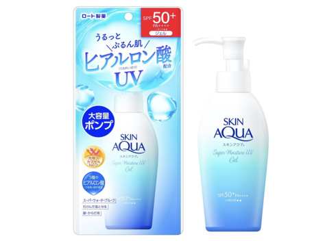 ロート製薬「スキンアクア スーパーモイスチャージェル ポンプ」