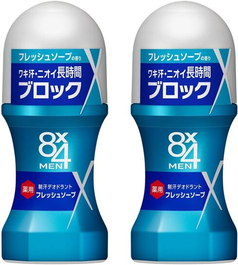 花王「エイトフォーメン ロールオン フレッシュソープ 60ml」