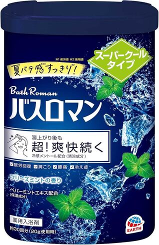 アース製薬「バスロマン スーパークールタイプ 600g」
