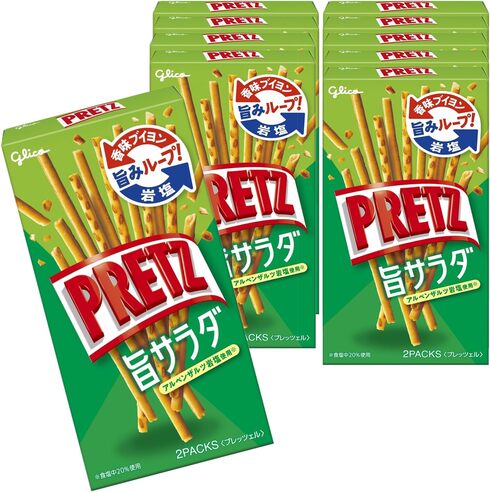 江崎グリコ「プリッツ 旨サラダ 64g×10個」