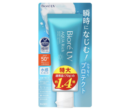 花王「ビオレUV アクアリッチ ウォータリーエッセンス」
