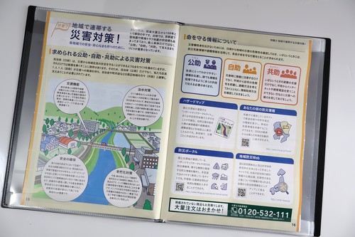 A3サイズもファイリングできるのはフラップタイプならでは