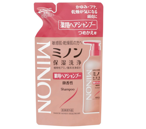 第一三共ヘルスケア「ミノン薬用ヘアシャンプー つめかえ用 380ml」