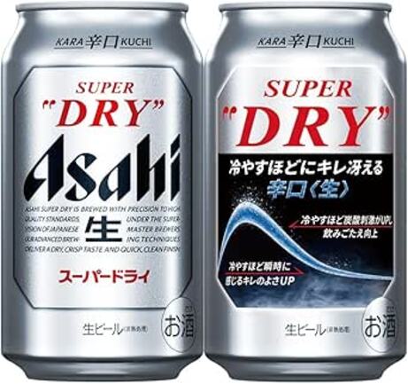 アサヒビール「スーパードライ 辛口 350ml×24本」