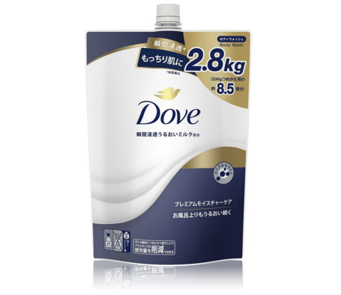 ユニリーバ・ジャパン「Dove（ダヴ）ボディーソープ プレミアムモイスチャーケア 詰替 2.8kg」