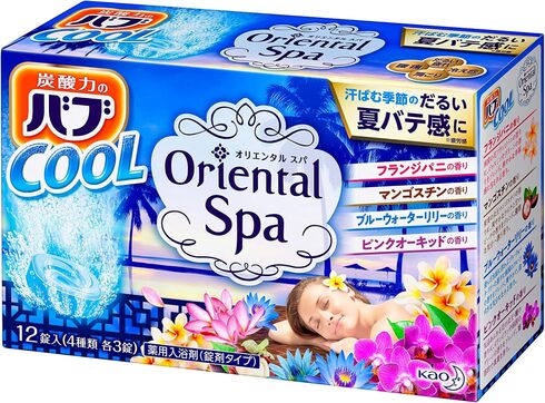 花王「バブ クール オリエンタルスパ 12錠入」