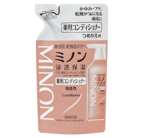 第一三共ヘルスケア「ミノン薬用コンディショナー つめかえ用 380mL」