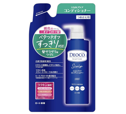 ロート製薬「デオコ スカルプケアコンディショナー つめかえ用 370g」