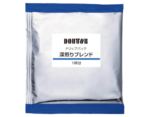 ドトールコーヒー「ドリップパック 深煎りブレンド100P」