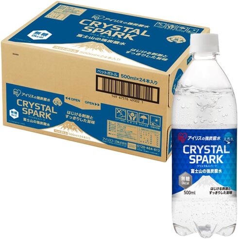 アイリスオーヤマ「富士山の強炭酸水  500ml×24本」