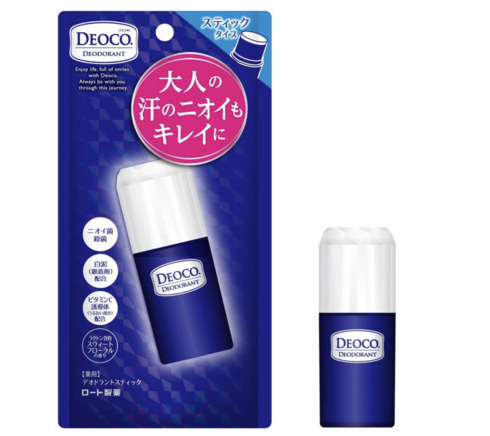 ロート製薬「デオコ 薬用デオドラント スティック」