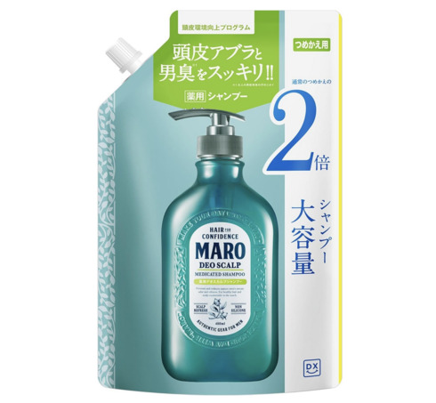 ネイチャーラボ「MARO DX 薬用 デオスカルプシャンプー 詰め替え 800ml」