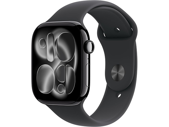 Apple Watch Series 11 GPSモデル 46mmジェットブラック（出典：<a href=