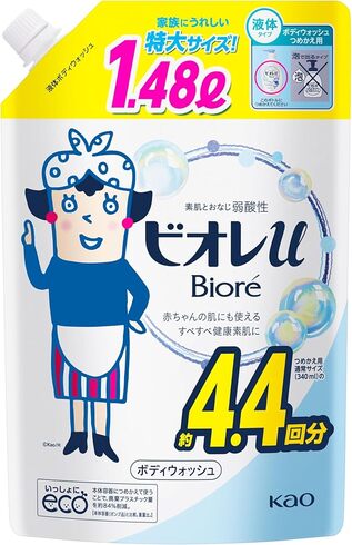 花王「ビオレu ボディソープ つめかえ用4.4回分」