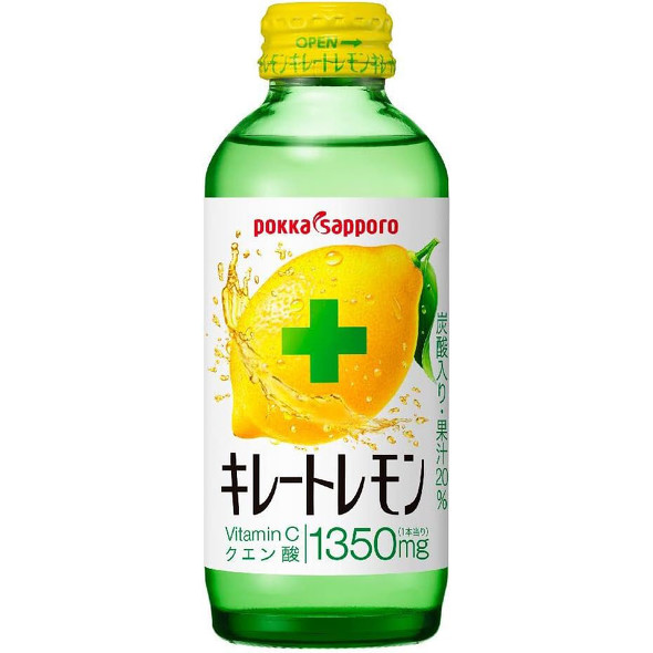 ポッカサッポロ「キレートレモン 155ml×24本」