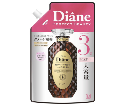 ネイチャーラボ「Diane（ダイアン）エクストラダメージリペア シャンプー 詰め替え 1000ml」